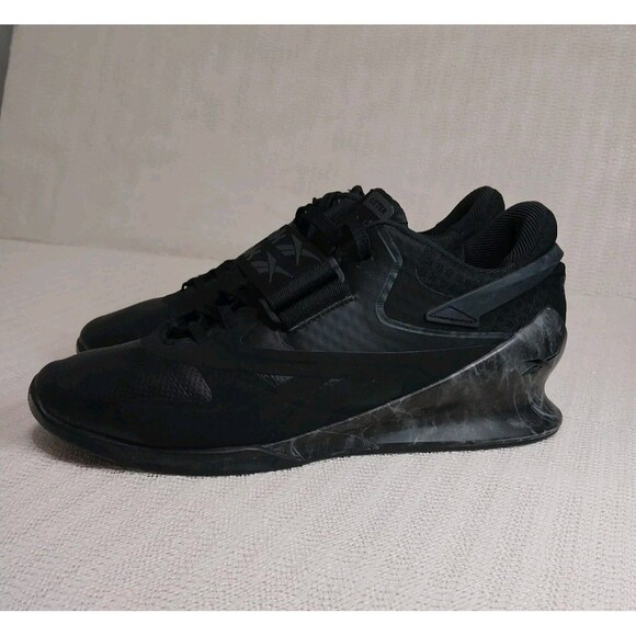 Reebok Legacy Lifter 3 Mens 10.5 Weightlifting Shoes Black Powerlifting Sneaker main image 4